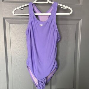 Speedo Lavender One-Piece Swimsuit